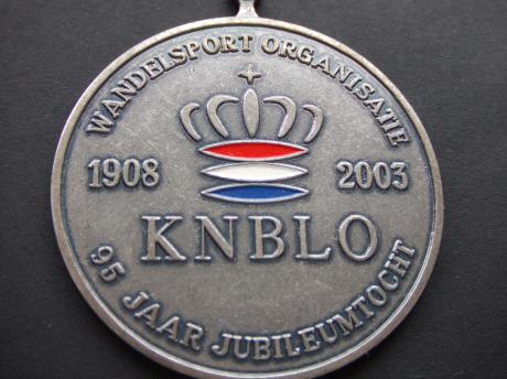 Wandelsportorganisatie.KNBLO ( Koninklijke Nederlandse Bond voor Lichamelijke Opvoeding) 95 jarig jubileum